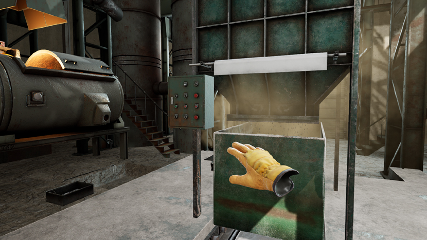 뿌리기술 VR 훈련